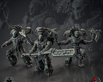 The Bloody Skulls Gladiators - Sci-Fi Wargames & TTRPG | Eight Legs Miniatures mini