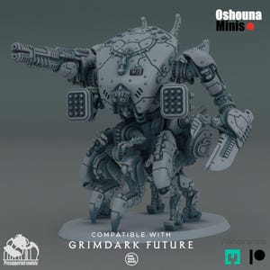 SEA Coalition Baron Battlesuit - Oshounaminis Licensed Resin Sci-Fi Battlesuit Kit