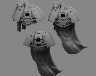 Exterminator Terminator Special Bear and Cloak Sets 80% SCALE Grimdark - Sedivalle - Tabletop Wargaming for Grimdark | OPR | Sci-fi