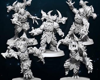 Haunted Gladiators of Wrath - Miniatures - Wildmesh - Tabletop Wargaming for Grimdark | Alternative  | OPR Sci-Fi mini