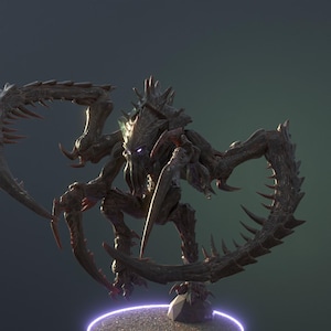 Death Dread Creeper Space Bugs - Unassembled - Monster - Scifi - Grimdark - Compatible with all wargames