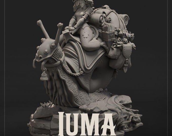 Luma Fantasy Miniature for Sci-Fi Wargames & TTRPG DnD Fantasy Tabletop Wargaming | Dungeons and Maidens mini