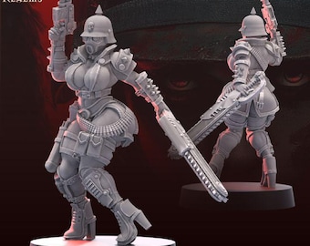 Traitor Pinup Modular Sergeant – Across The Realms – Sci-Fi – Resin Unit