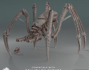 Titan Deep Hive - Oshounaminis - Tabletop wargaming miniature for Grimdark | OPR | Sci-fi | Alien Bug Proxy | Printed mini