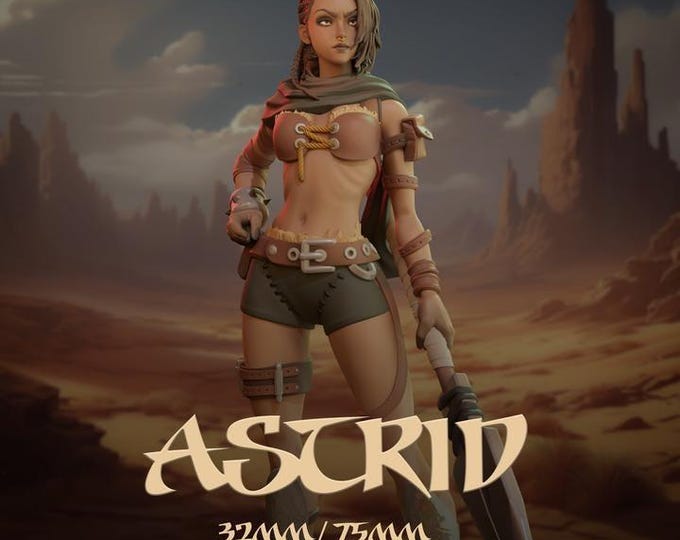 Astrid – Dungeons and Maidens Fantasy Character Miniature