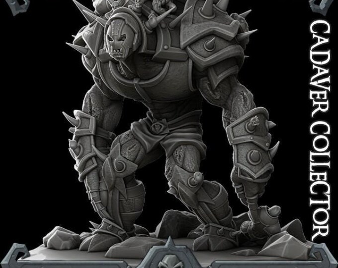 Cadaver Collector - Rocket Pig Games - Fantasy Resin Miniature