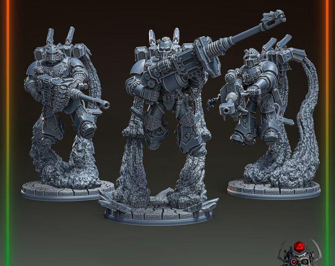 Flame Lizards Aiburst Special Forse - Eight Legs Miniatures - Tabletop Wargaming for Grimdark | Alternative  | OPR Sci-Fi mini