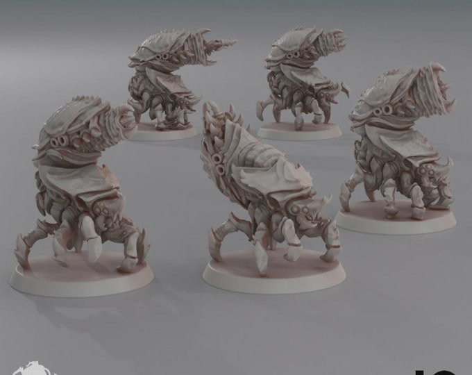 Stinger Shooters - Oshounaminis - Tabletop wargaming miniature for Grimdark | OPR | Sci-fi | Alien Bug Proxy | Printed mini