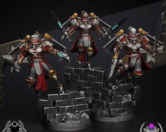 Widows Ishim Squad - for Sci-Fi Tabletop Wargames & TTRPG | Eight Legs Miniature