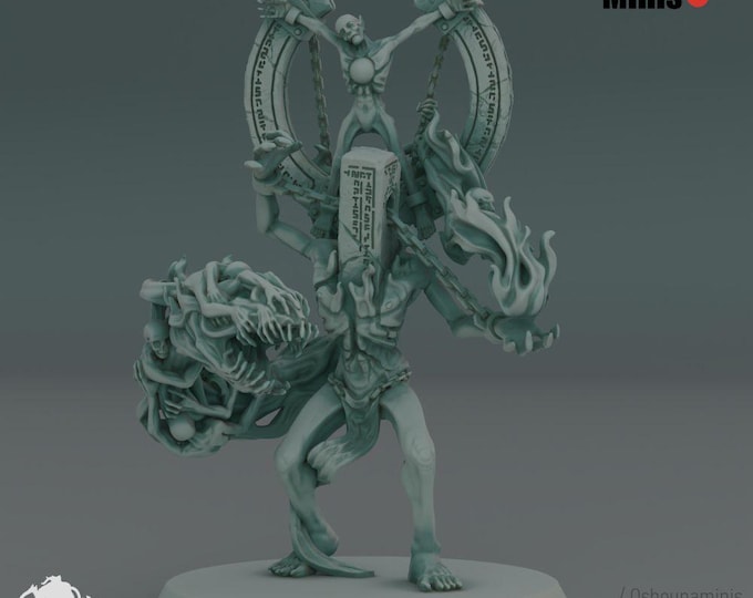 Doomed Empire Monolith of Judgement - Oshounaminis Licensed 80mm Resin Miniature
