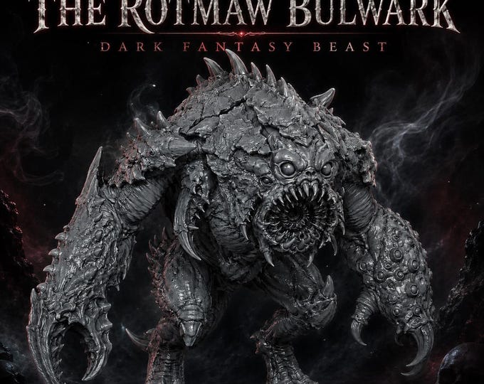 The Rotmaw Bulwark - HGM Exclusive Resin Dark Fantasy Monster Miniature