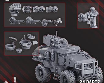 Infantry Fighting Vehicle Neofelis N-59 - DakkaDakka - Tabletop Wargaming for Grimdark | Alternative  | OPR Sci-Fi mini