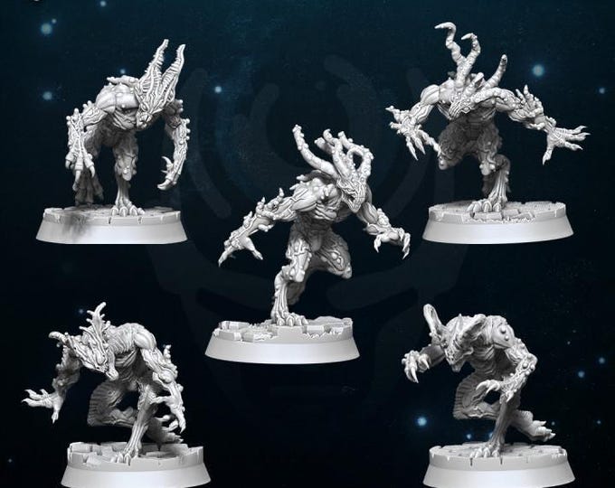 Void Crawlers - WildMesh - Chaos - Sci-Fi Grimdark Squad Miniatures
