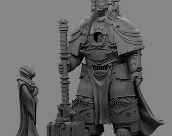 Exterminator Terminator Captain / Chamption - Sedivalle - Tabletop Wargaming for Grimdark | OPR | Sci-fi