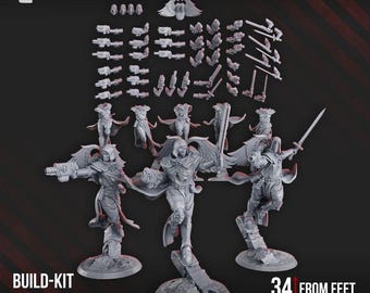 War Sisters Novice Squad (build kit) - | Grimdark - DakkaDakka - Fantasy Squad Miniatures