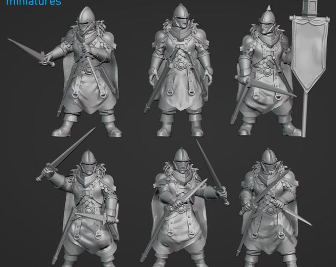 Sworn Blades - Frigid Miniatures - Tabletop Wargaming for Grimdark | Alternative  | OPR Sci-Fi mini
