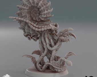 Deep Hive - Psymelter Nautilus - Oshunaminis - Tabletop Wargaming Compatible with GrimDark, OPR and other table top Wargames