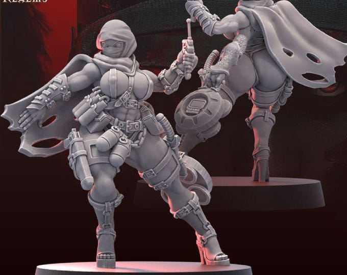 Mutant Saboteur 1 - Across the Realms - Tabletop Wargaming for Grimdark | Alternative  | OPR Sci-Fi mini