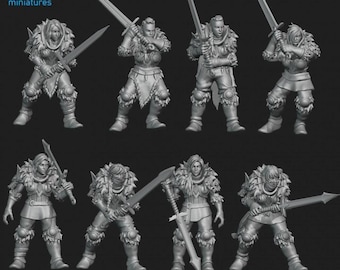 Sisters of the Wolf - Frigid Miniatures - Tabletop Wargaming for Grimdark | Alternative  | OPR Sci-Fi mini