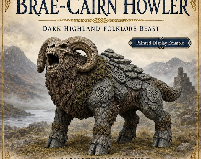 Brae-Cairn Howlers – HGM Exclusive Scottish Folklore Monsters – Single, 5, 10 or 20