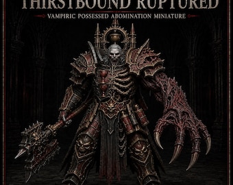 Thirstbound Ruptured | Vampiric Abomination Resin Unit | HGM Exclusive
