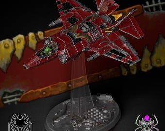Fasta Lighta 2 Fighter - Eight Legs Miniatures Licensed Resin Sci-Fi Aircraft Kit