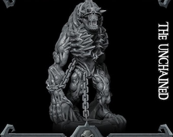 The Unchained - Rocket Pig Games - Fantasy Resin Miniature