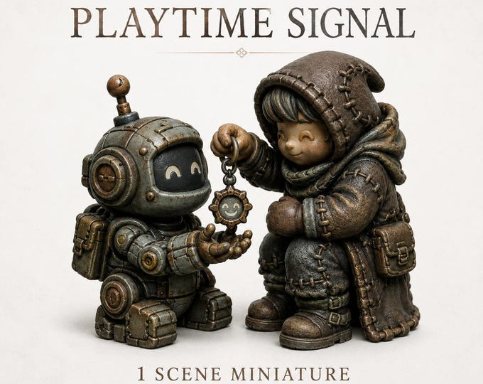 Playtime Signal - HGM Exclusive Resin Grimdark Hive NPC Miniature