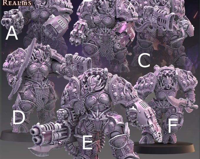 Sonic Eradicator Female Varient Miniatures - Across the Realms - Tabletop Wargaming for Grimdark | OPR | Sci-fi