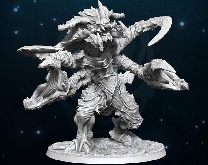 UltraFex Prime Hive Kelth - WildMesh - Sci-Fi Grimdark Character Miniature