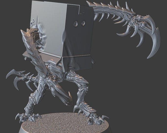 Stealth bug - For Fun - Be Invisible :) ! Space Bugs Unassembled - Monster - Scifi - Grimdark - Compatible with all wargames