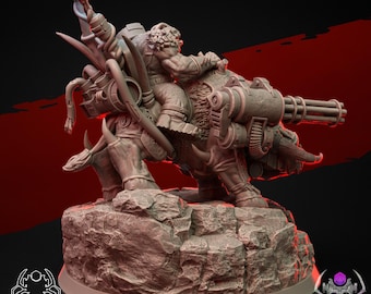 Ork Raider - Eight Legs Miniatures Licensed Resin Sci-Fi Vehicle Kit