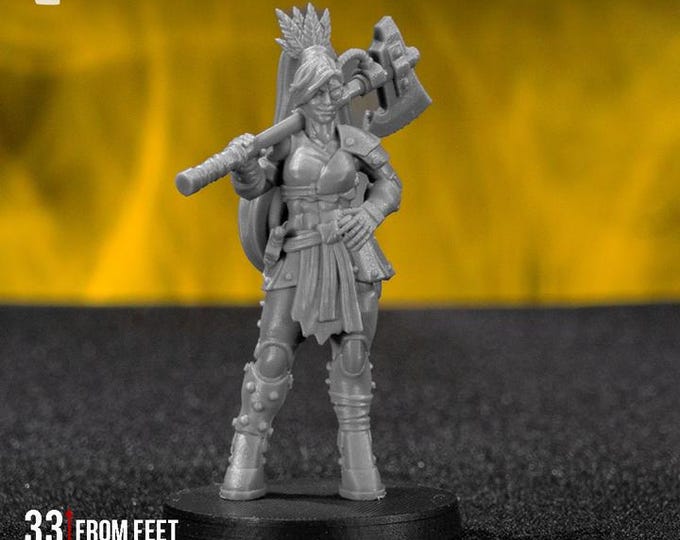 Donna Mortale, Headhunter - DakkaDakka - Tabletop Wargaming for Grimdark | Alternative  | OPR Sci-Fi mini