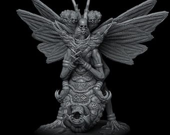 Beezlebub Winged Demon – Rocket Pig Games Licensed Resin Fantasy Miniature – 40–100mm