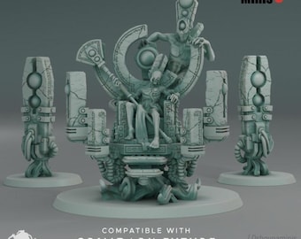 Last Living King - Doomed Empire - Oshounaminis - GrimDark Compatible Miniatures for Wargaming & RPG