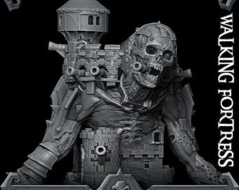 Walking Fortress - Rocket Pig Games - Fantasy Resin Miniature
