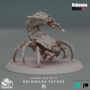 Acid Sprayer 2.0 (1-3) - Deep Hive Oshounaminis Tabletop wargaming miniature for Grimdark | OPR | Sci-fi | Alien Bug Proxy |