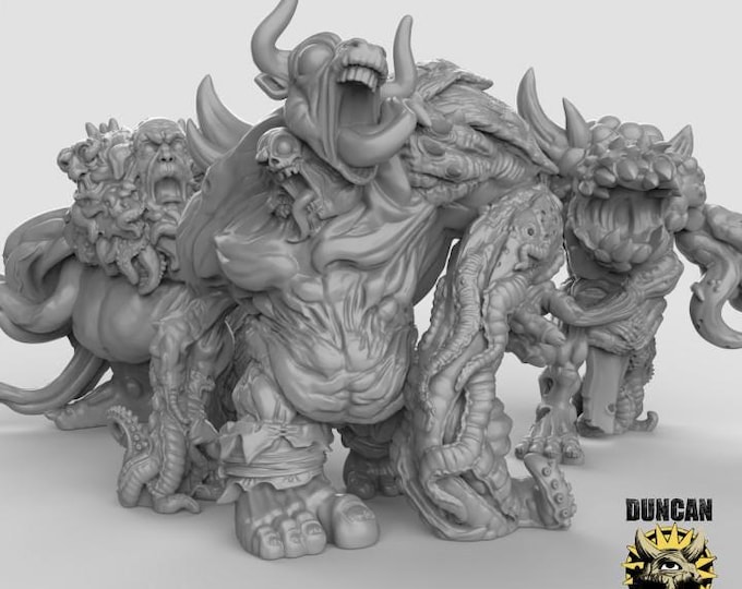 Chaos Spawn - Duncan Shadow - Tabletop Wargaming for Grimdark | OPR Sci-Fi & Fantasy Resin Mini