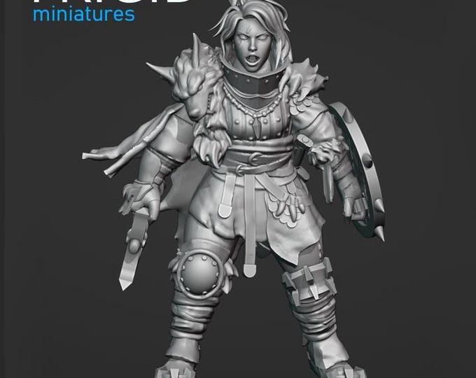 Hilda, The First Bear - Frigid Miniatures - Tabletop Wargaming for Grimdark | Alternative  | OPR Sci-Fi mini