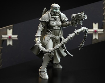 Widows of Regret Commander – Eight Legs Miniatures – Sci-Fi – Resin Unit