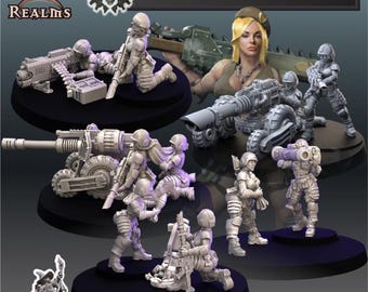 Jungle Fighters – Across The Realms – Sci-Fi – Resin Unit