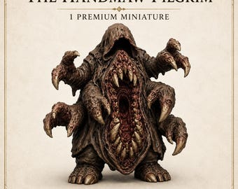 The Handmaw Pilgrim - HGM Exclusive Resin Dark Fantasy Encounter Monster Miniature