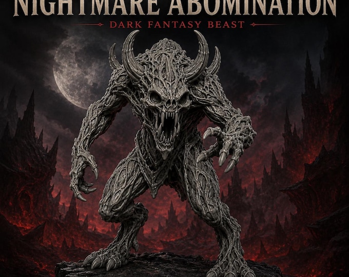 Nightmare Abomination - HGM Exclusive Resin Dark Fantasy Monster Miniature