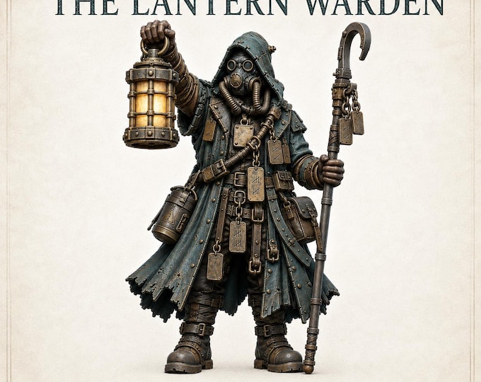 The Lantern Warden - HGM Exclusive Resin Grimdark Hive NPC Miniature