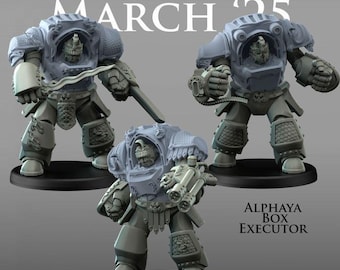 Heavy Box Executor Terminator - Alphaya - Sci-Fi Grimdark - Resin Miniature