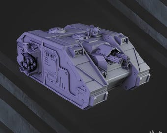 Space Knights ASV - Empire - Grimdark - DakkaDakka - Sci-Fi Grimdark Vehicle