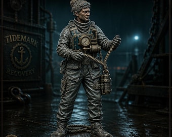 Tidemark Flood-Witness Crew | Choose 1 of 5 Engineer Poses or Complete Set | Resin Miniatures | HGM Exclusive