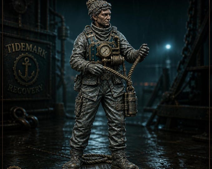 Tidemark Flood-Witness Crew | Choose 1 of 5 Engineer Poses or Complete Set | Resin Miniatures | HGM Exclusive