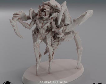 Infected Queen - Oshounaminis - Deep Hive - Sci-Fi - Resin Vehicle