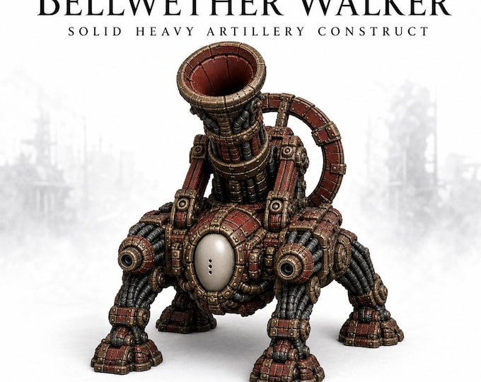 Hollow Legion Bellwether Walker | Heavy Artillery Sci-Fi Miniature | HGM Exclusive Physical Resin Model
